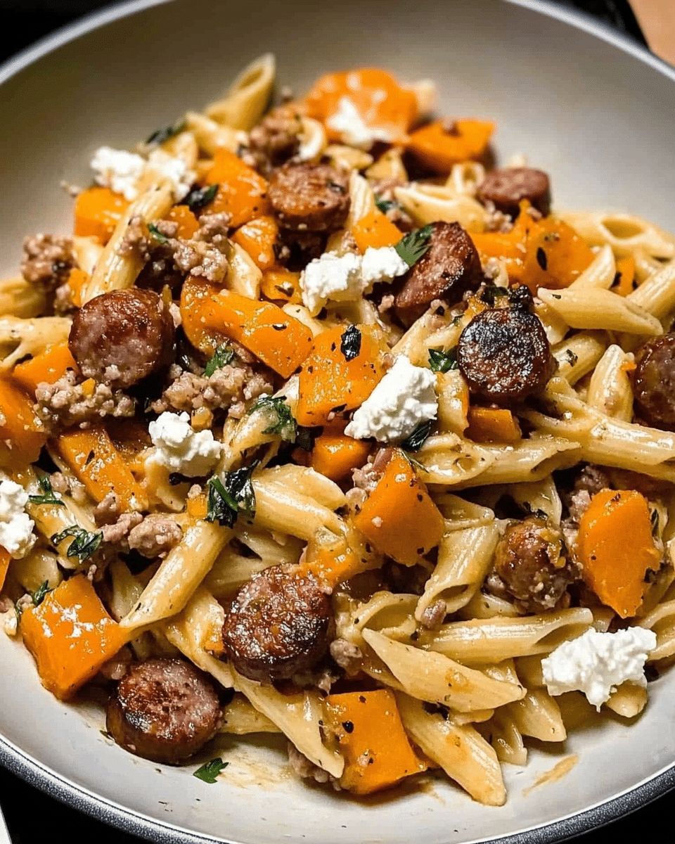 Creamy Butternut Squash and Sausage Pasta: The Ultimate Cozy Comfort Food step 4