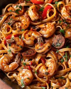 Creamy Cajun Shrimp and Sausage Pasta: The Ultimate Southern Comfort Recipe 1