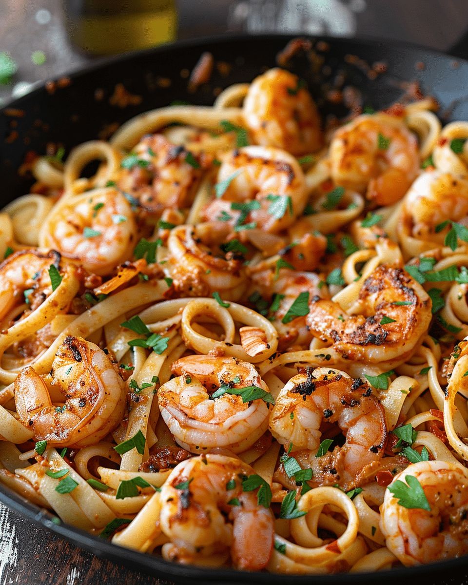 Creamy Cajun Shrimp Pasta Recipe: A Bold 45-Minute Comfort Meal step 1