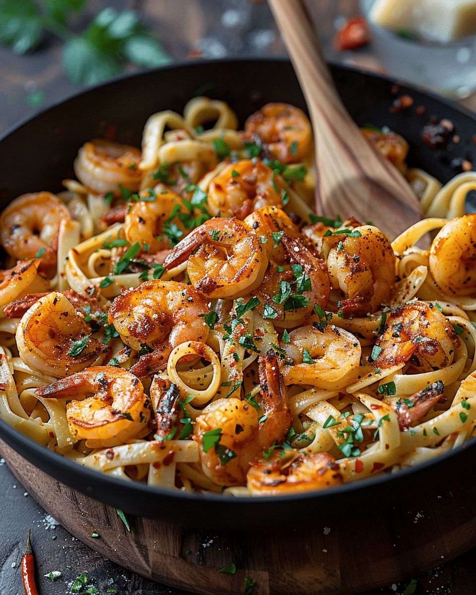 Creamy Cajun Shrimp Pasta Recipe: A Bold 45-Minute Comfort Meal step 6