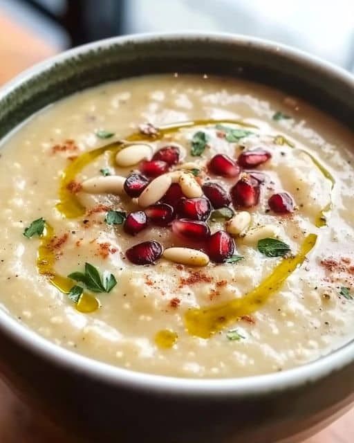 Creamy Cauliflower Bean Soup Bliss: A Nutrient-Dense Vegan Delight step 1