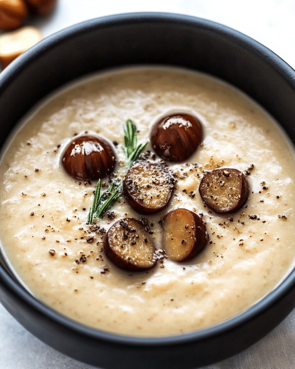 Creamy Chestnut Soup with Rosemary: The Ultimate Comfort Recipe step 2