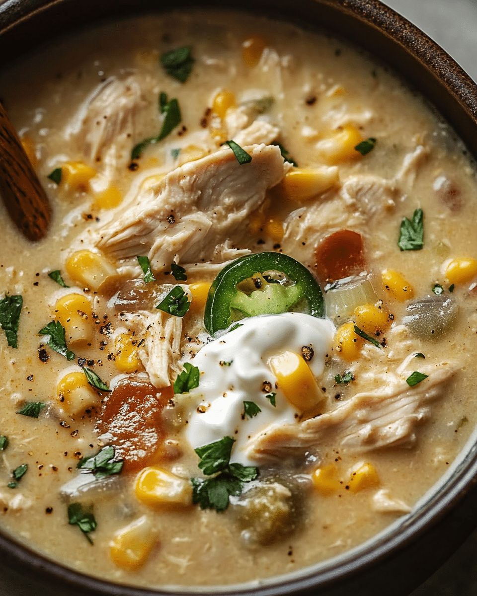 Creamy Chicken and Corn Chowder with Jalapeño: The Ultimate Comfort Food Recipe step 2