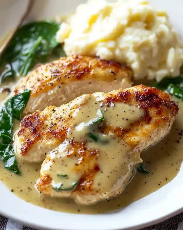 Creamy Chicken Dijon with Spinach and Shallots: A 30-Minute Gourmet Dinner step 1
