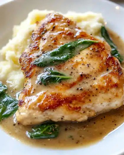 Creamy Chicken Dijon with Spinach and Shallots: A 30-Minute Gourmet Dinner step 2