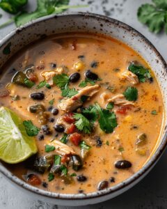 Creamy Chicken Poblano and Black Bean Soup: The Ultimate Comfort Meal 1