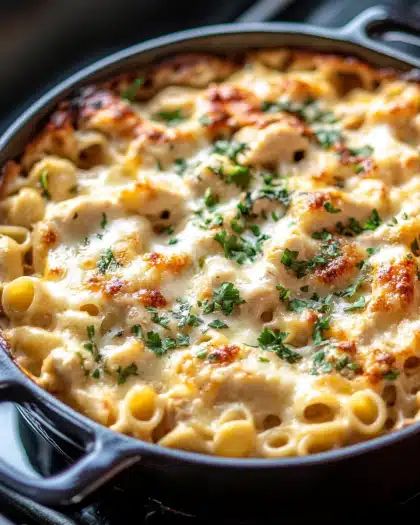 Creamy Chicken Poblano Pasta Bake: The Ultimate Smoky Comfort Food step 2