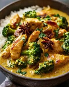 Creamy Coconut Chicken Curry with Broccoli: A 35-Minute Comfort Meal 1
