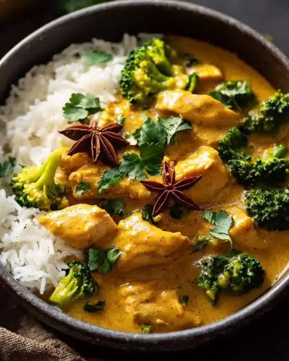 Creamy Coconut Chicken Curry with Broccoli: A 35-Minute Comfort Meal step 3