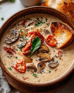 Creamy Garlic and Mushroom Stew: The Ultimate Plant-Based Comfort Food 1