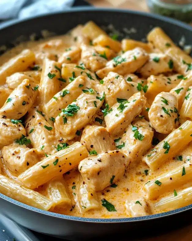 Creamy Garlic Chicken Pasta with Italian Seasoning: The Ultimate 30-Minute Comfort Meal step 4