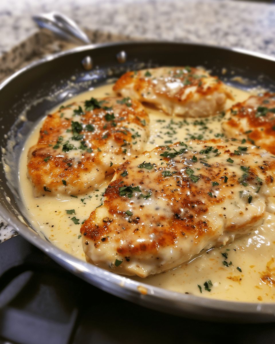 Creamy Garlic Parmesan Chicken: A 30-Minute Gourmet Dinner step 3