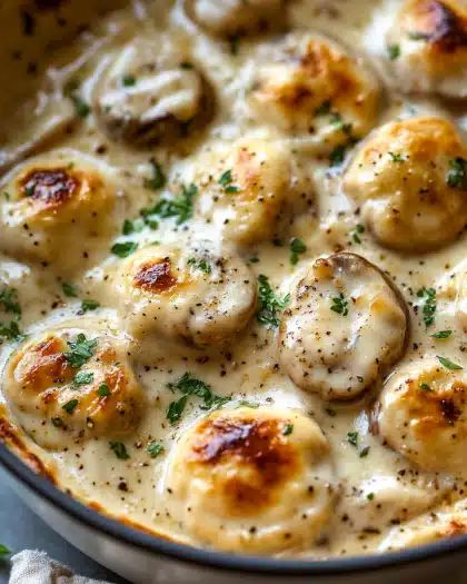 Creamy Garlic Parmesan Mushroom Skillet – The Ultimate 25-Minute Comfort Food step 1