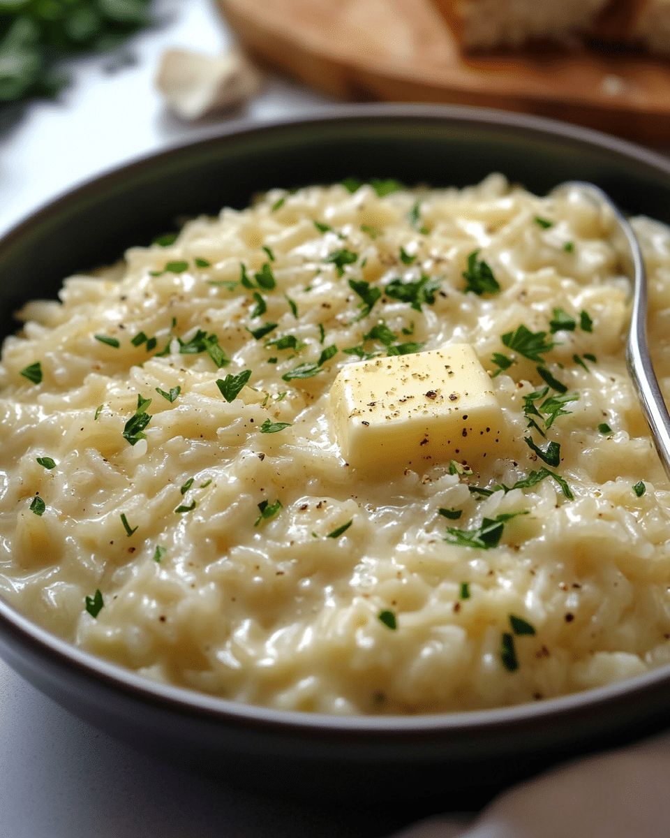 Creamy Garlic Parmesan Rice: The Ultimate Comfort Food Side Dish step 3