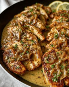 Creamy Lemon Chicken Skillet: Easy One-Pan 30-Minute Dinner 1