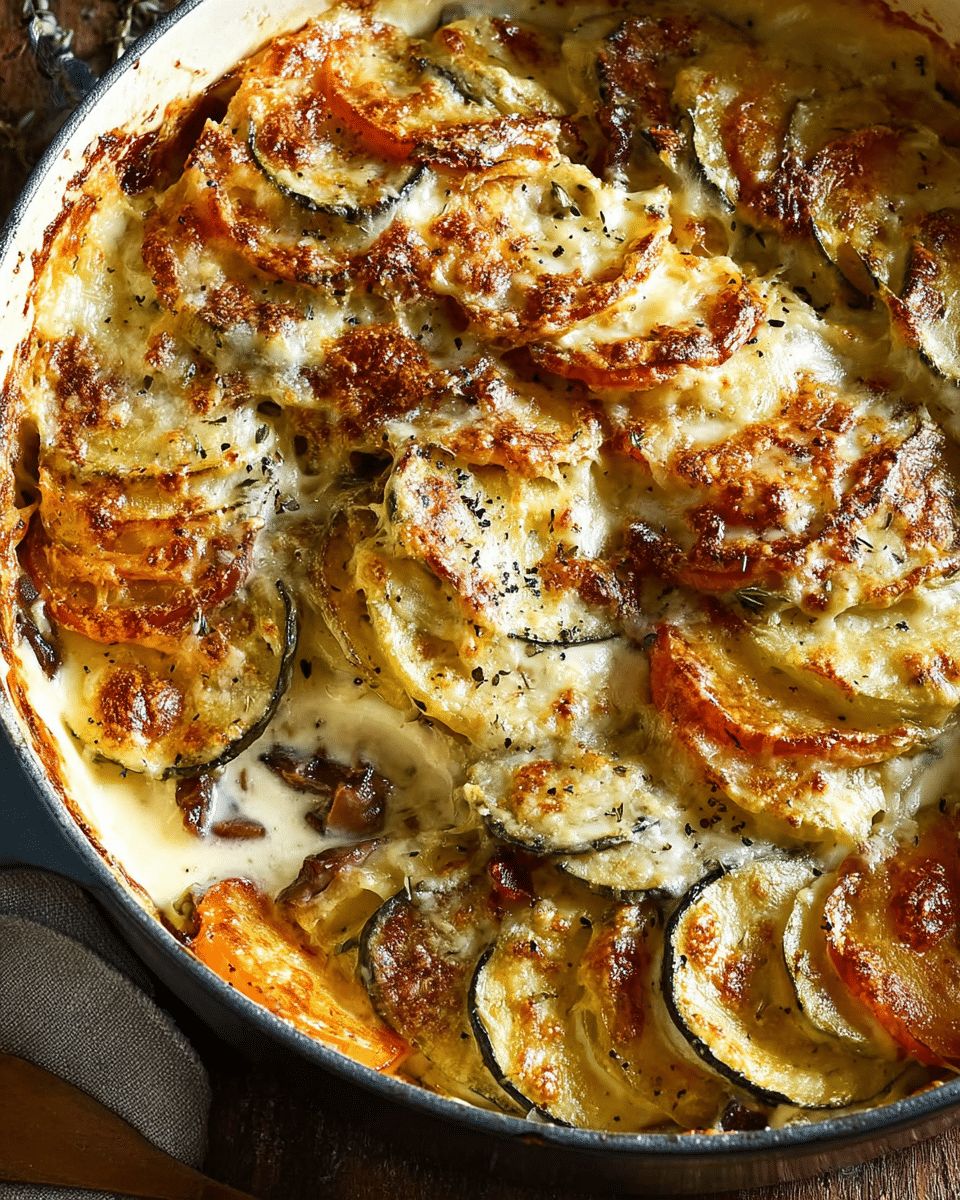 Creamy Mushroom, Bacon & Root Vegetable Gratin — The Ultimate Comfort Dish step 1