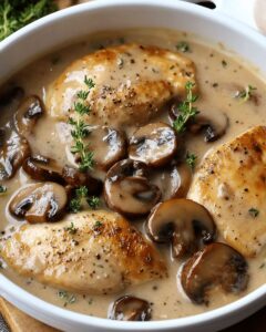 Creamy Mushroom Chicken in Savory Sauce: The Ultimate Comfort Recipe 1