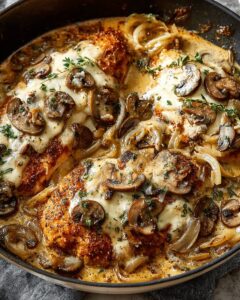 Creamy Mushroom Rosemary Chicken with Gruyere: The Ultimate Skillet Dinner 1