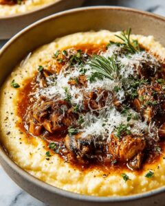 Creamy Polenta with Spicy Chicken & Mushroom Ragu: The Ultimate Comfort Meal 1