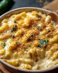 Creamy Roasted Poblano Mac and Cheese Bake: A Smoky Gourmet Twist 1