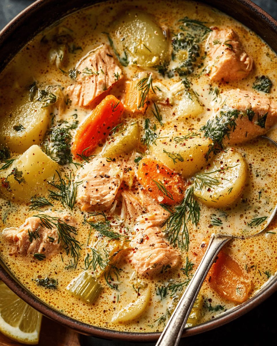 Creamy Salmon Chowder Recipe with Dill: The Ultimate 45-Minute Comfort Meal step 2