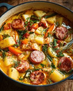 Creamy Sausage and Potato Stew – The Ultimate Hearty Comfort Food 1