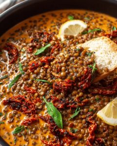 Creamy Sun-Dried Tomato Lentils: The Best One-Pan Vegetarian Dinner 1