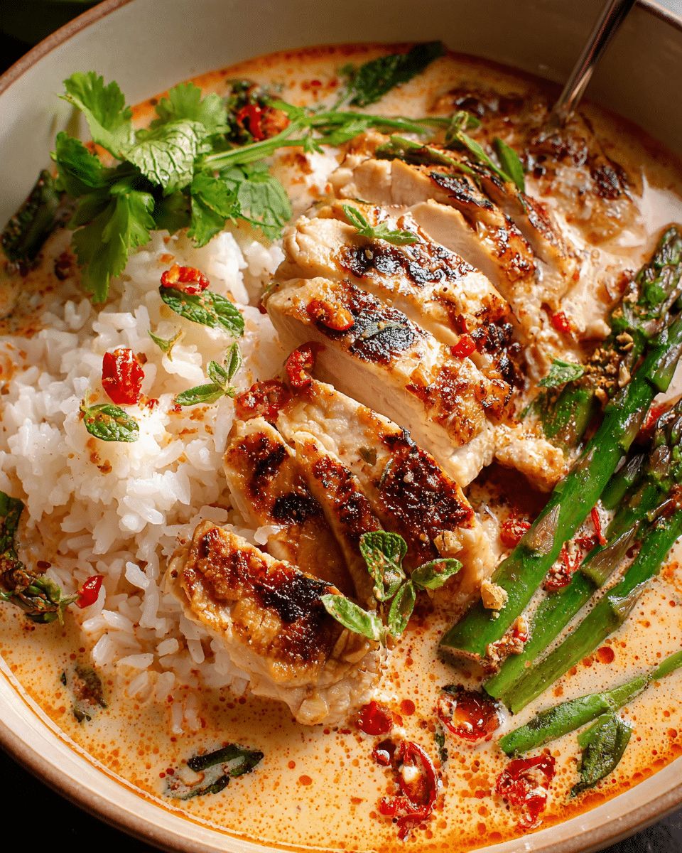 Creamy Thai Red Curry Chicken Bowls: Better Than Takeout Recipe step 3