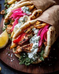 Creamy Tzatziki Chicken Gyros: The Ultimate Weeknight Greek Feast 1
