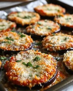 Crispy Baked Eggplant Parmesan: The Ultimate Guilt-Free Comfort Food 1