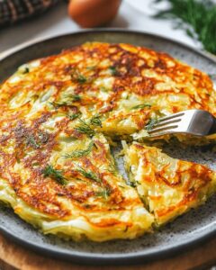 Crispy Cabbage Pancake Recipe: The Ultimate Golden & Savory Snack 1
