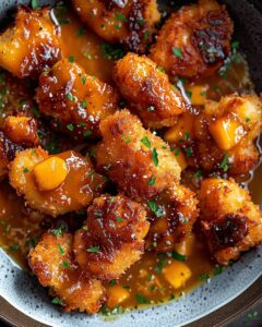 Crispy Coconut Chicken with Peach Sauce: Easy Tropical Recipe 1