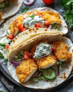 Crispy Fish Tacos with Mint Tzatziki Sauce: The Ultimate Healthy Taco Night 1