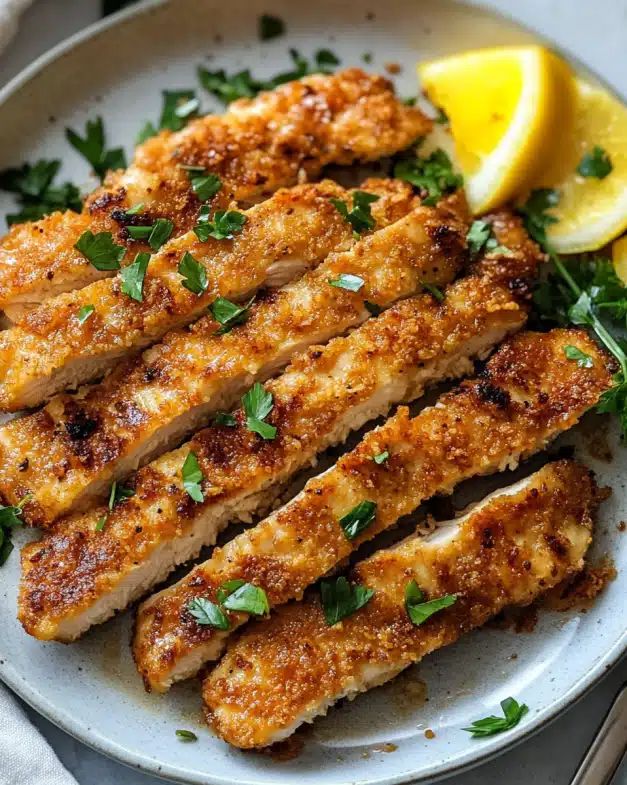 Crispy Pan-Fried Chicken Schnitzel Recipe – Perfectly Golden and Juicy step 1