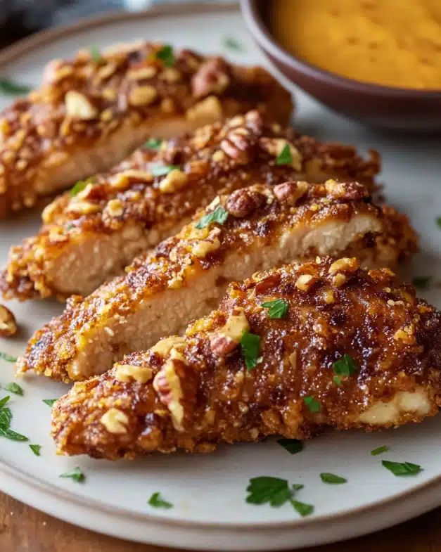 Crispy Pecan-Crusted Chicken Tenders: The Ultimate Healthy & Crunchy Recipe step 2