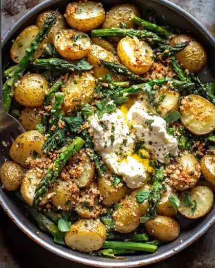 Crispy Roasted Potatoes with Burrata and Herb Oil: The Ultimate Comfort Dish step 3