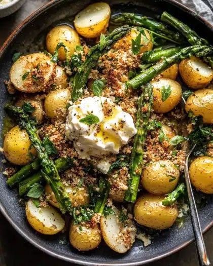 Crispy Roasted Potatoes with Burrata and Herb Oil: The Ultimate Comfort Dish step 6