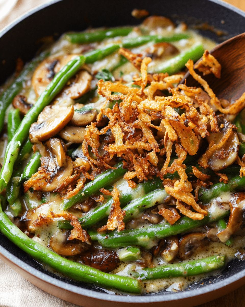 Crispy Shallot Green Bean Casserole: The Ultimate Holiday Side Dish step 7