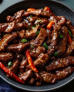 Crispy Stir-Fried Sirloin Steak with Sweet Chili Sauce (Easy 25-Min Recipe) 1