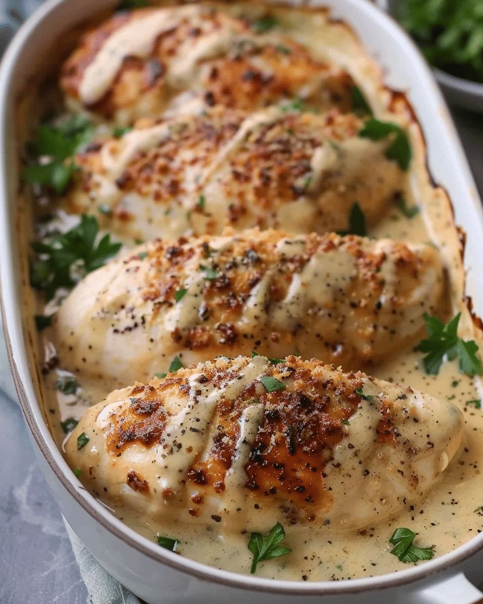 Easy Baked Caesar Chicken Recipe: Juicy, Cheesy, and Ready in 40 Minutes step 2