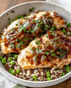 Easy Caramelized Onion and Gruyère Chicken Bowls (Gluten-Free) 1