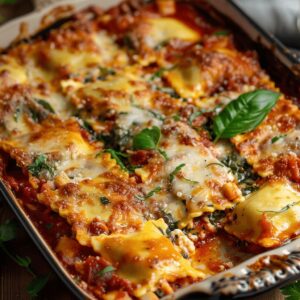 Easy Cheesy Ravioli Bake: The Ultimate 30-Minute Comfort Dinner 1