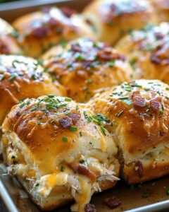 Easy Chicken Bacon Ranch Pull-Apart Rolls Recipe | Cook With Feast 1