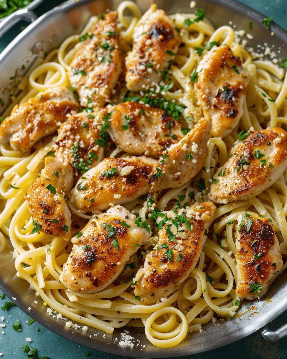Easy Chicken Scampi Pasta: Bold, Zesty & Better Than Takeout step 2