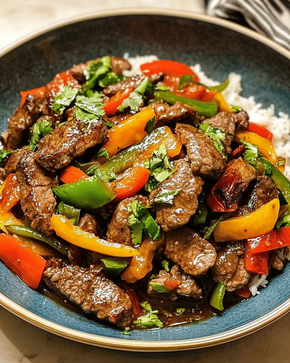 Easy Chinese Pepper Steak Recipe: Better Than Takeout in 30 Minutes step 1