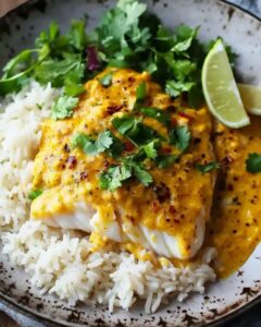Easy Coconut Poached Cod with Jasmine Rice: A 30-Minute Gourmet Meal 1