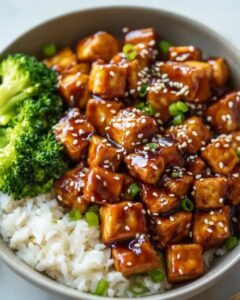 Easy Crispy Tofu with Sweet and Spicy Sauce Recipe 1