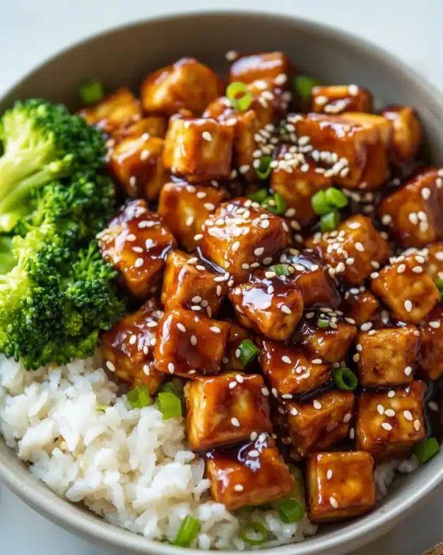 Easy Crispy Tofu with Sweet and Spicy Sauce Recipe step 4