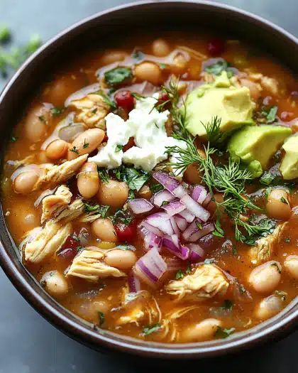 Easy Crockpot Chicken Chili: The Ultimate Healthy Weeknight Comfort Meal step 4