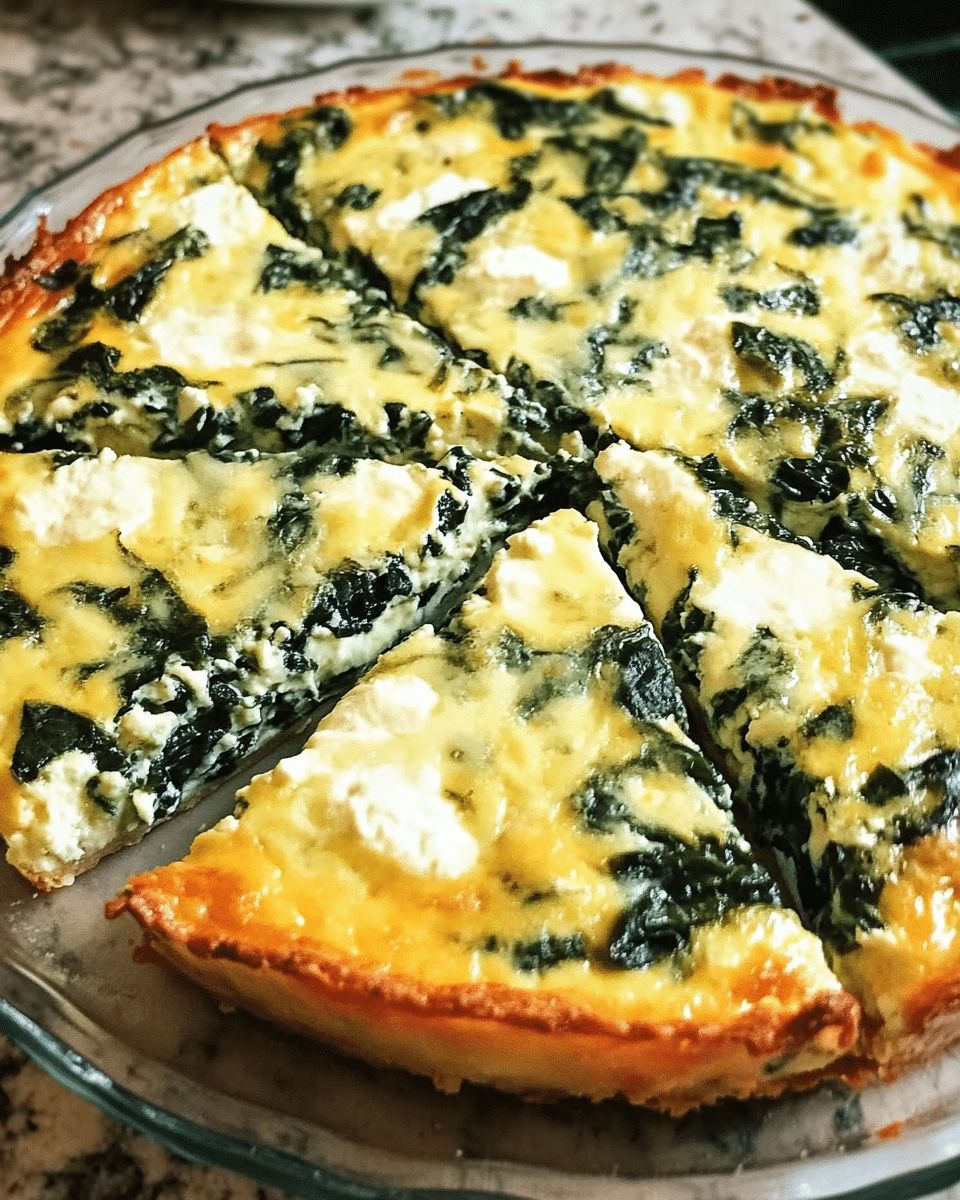Easy Crustless Spinach Quiche Recipe: Healthy & Low-Carb step 6